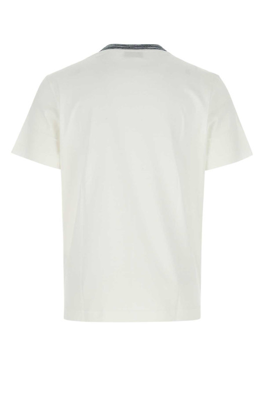 White cotton t-shirt MISSONI (UC22SL01BJ0002)