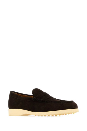 Dark brown suede loafers TOD'S (XXM98L0KC00M8W)