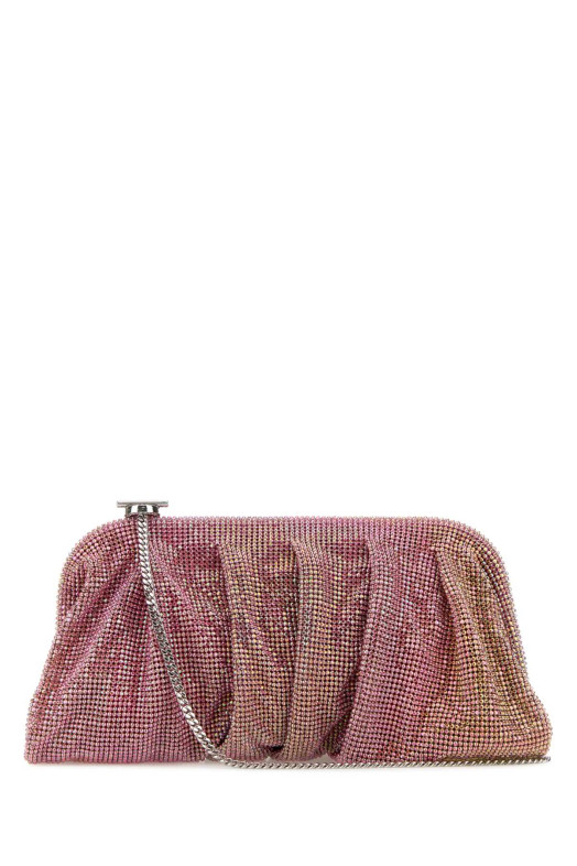 Embellished fabric large Venus clutch BENEDETTA BRUZZICHES (0010169)