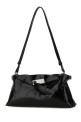 Black leather Mame shoulder bag Multicolor BENEDETTA BRUZZICHES (0118052)