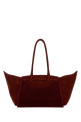 Tiziano red suede Mame handbag BENEDETTA BRUZZICHES (0118149)