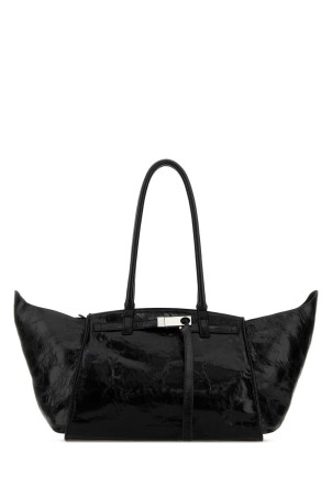 Black leather Mame handbag Multicolor BENEDETTA BRUZZICHES (0130052)