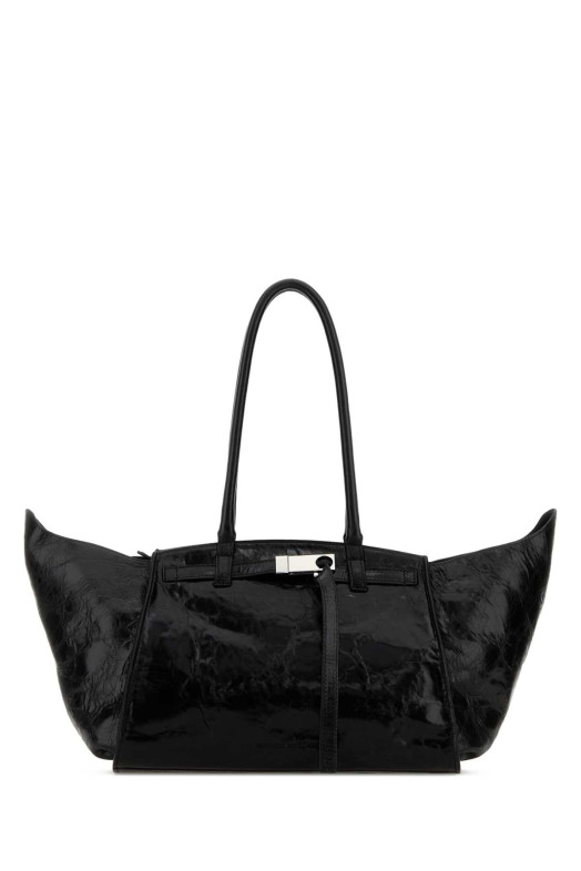 Black leather Mame handbag Multicolor BENEDETTA BRUZZICHES (0130052)