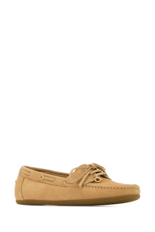 beige suede Flippy loafers SALVATORE FERRAGAMO (01L0887905681C)