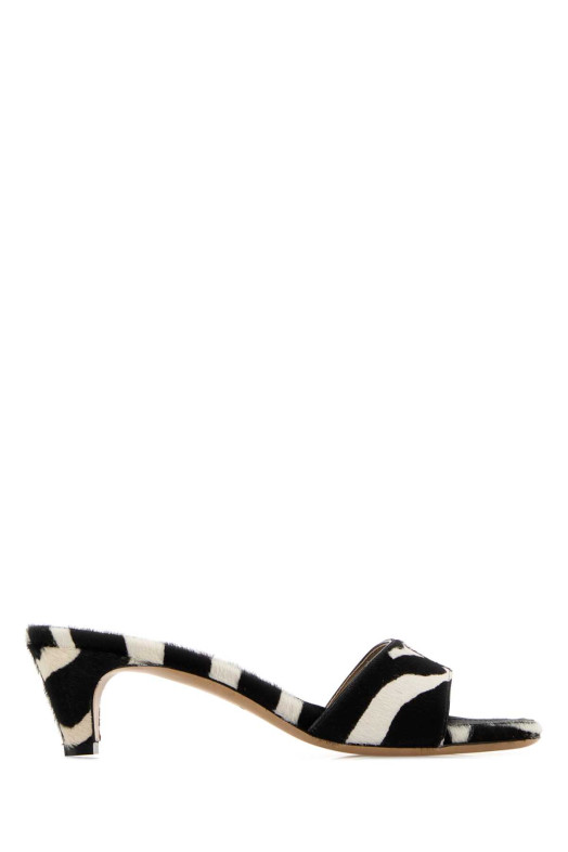 Printed calf hair Tatiana 40 mules SALVATORE FERRAGAMO (01L3927908391C)