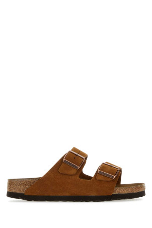 Biscuit suede Arizona BS slippers Gray BIRKENSTOCK (1009527)