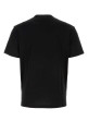 Black cotton t-shirt VERSACE (10106411A07700)