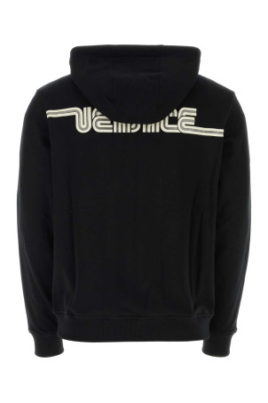 Black cotton sweatshirt VERSACE (10162811A11444)