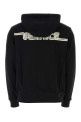 Black cotton sweatshirt VERSACE (10162811A11444)
