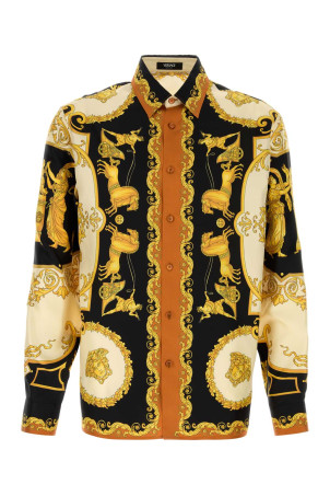 Printed silk shirt VERSACE (10194381A16096)