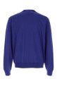 Blue silk blend sweater VERSACE (10221411A12273)