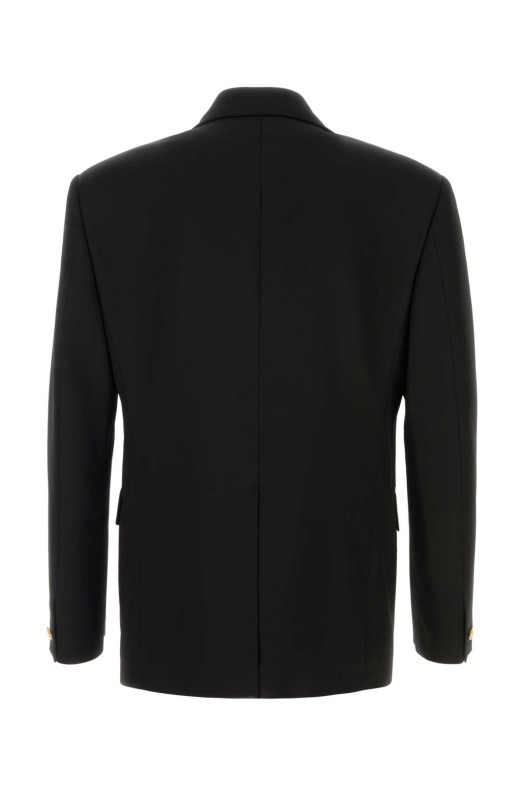 Black wool blazer VERSACE (10221921A16732)