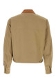 Cappuccino cotton jacket VERSACE (10222441A16802)