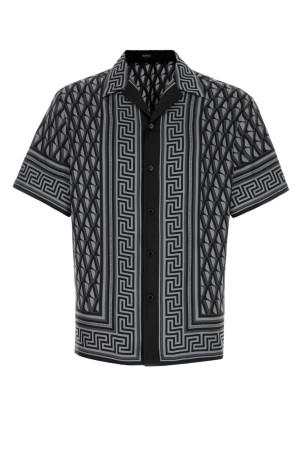 Printed silk shirt VERSACE (10227401A16785)