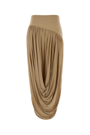 Beige jersey skirt Beige SALVATORE FERRAGAMO (13H492788180)
