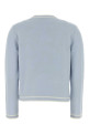 Pastel light blue wool cardigan TORY BURCH (146098)