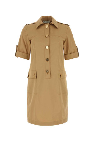 Beige cotton shirt dress TORY BURCH (148304)