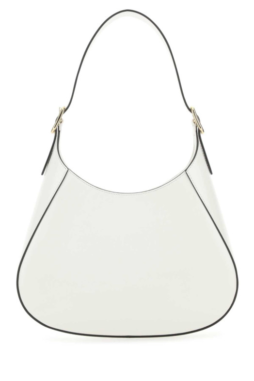 White leather Cleo shoulder bag PRADA (1BC1792A3A)