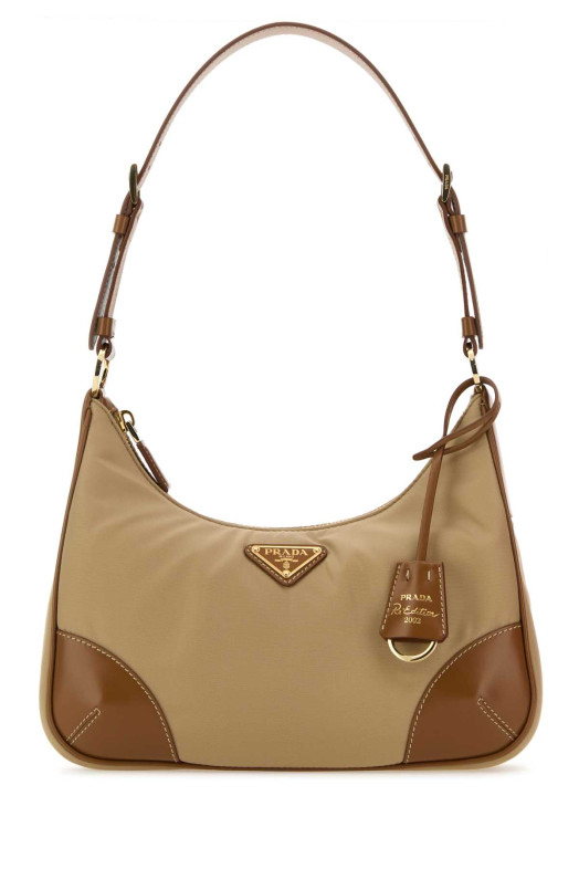 Camel Re-Nylon Re-Edition 2002 shoulder bag PRADA (1BC214R789)