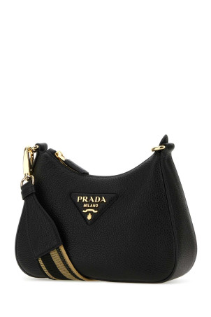 Black leather crossbody bag PRADA (1BH193V3OM2DKV)