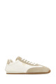 Two-tone nappa leather and suede sneakers PRADA (1E151OF020Y5T)
