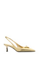 Gold leather pumps PRADA (1I901MFDD553AU1)