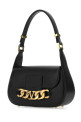 Black leather VLogo Chain shoulder bag Black VALENTINO GARAVANI (1W2B0K80ZHF)