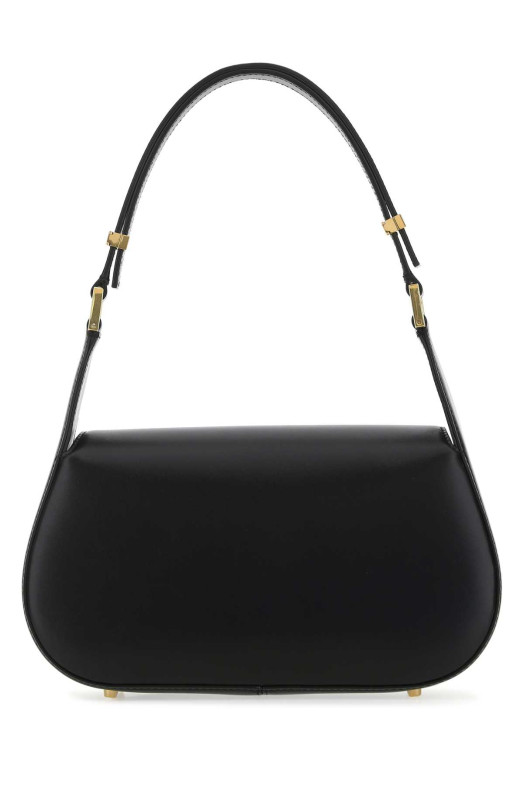 Black leather VLogo Chain shoulder bag Black VALENTINO GARAVANI (1W2B0K80ZHF)