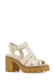 White suede sandals PRADA (1X266OF090054)