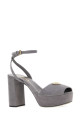 Grey suede sandals PRADA (1XP48BF095008)