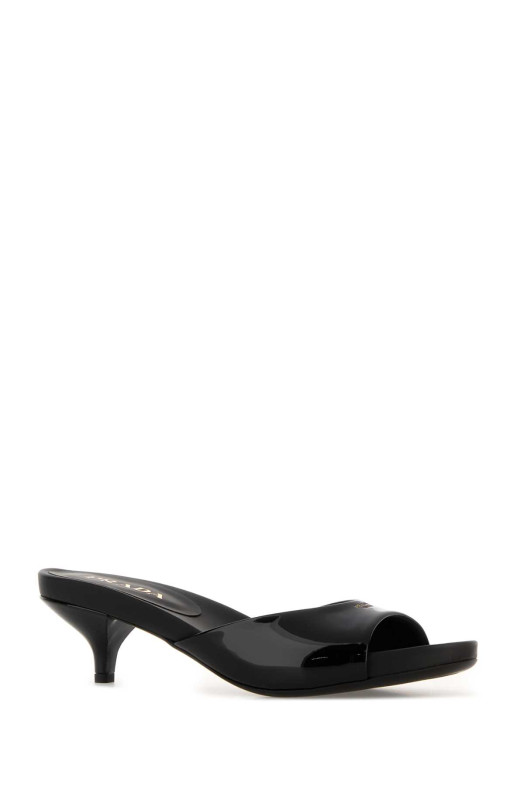 Black leather mules Black PRADA (1XX799F045069)