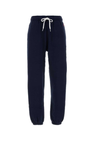 Navy blue cotton blend joggers Blue POLO RALPH LAUREN (211971694)