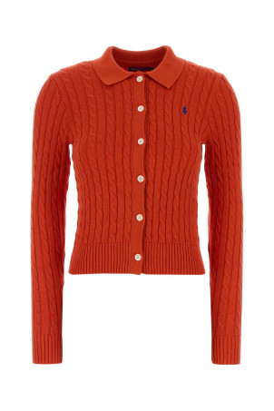Coral cotton cardigan Gray POLO RALPH LAUREN (211971881)