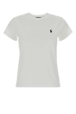 White cotton t-shirt Beige POLO RALPH LAUREN (211B14605)