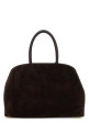 Brown suede small Hug handbag Brown SALVATORE FERRAGAMO (215608792065)