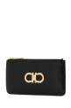 Black leather wallet SALVATORE FERRAGAMO (220629770767)