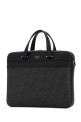 Printed canvas briefcase SALVATORE FERRAGAMO (241723781303)