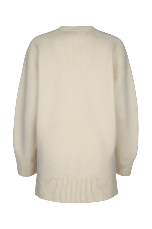 DOUBLE-KNIT PULLOVER Blue TOTEME (251WRT4626YA0132)