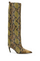 Printed leather Lea boots Brown THE ATTICO (251WSH00879LBT003PR)