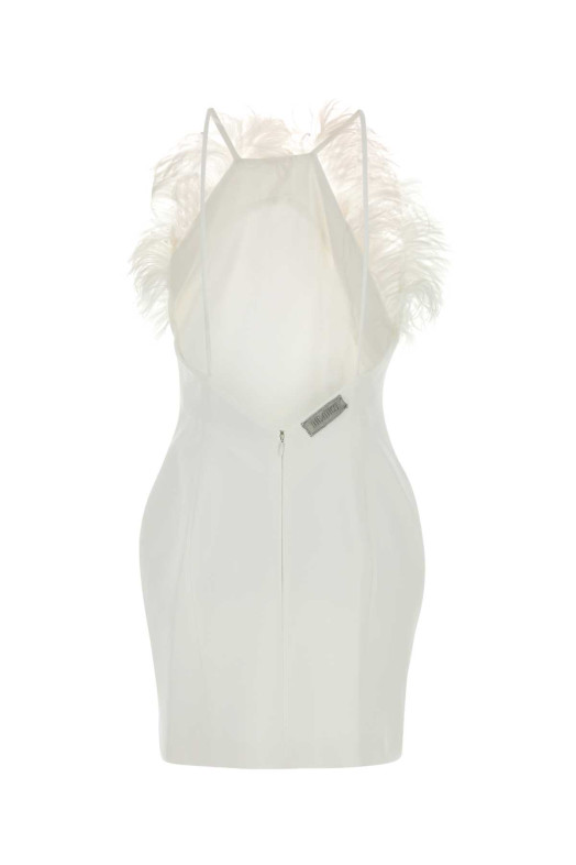 White stretch cady mini dress THE ATTICO (260WCA00468PLL088FS)