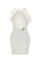 White stretch cady mini dress THE ATTICO (260WCA00468PLL088FS)