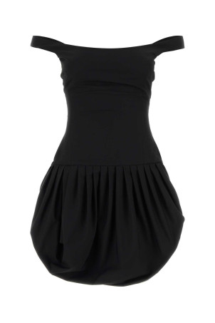 Black jersey mini dress Black MAGDA BUTRYM (272426)