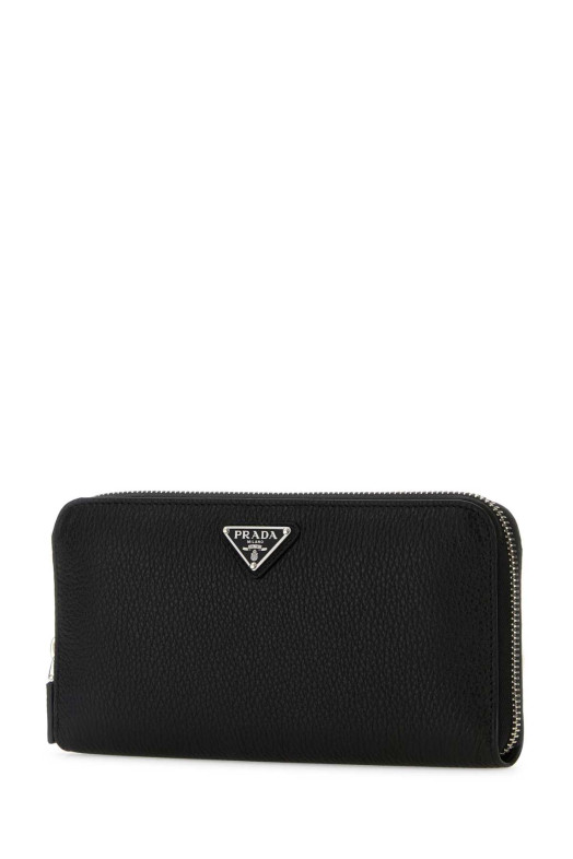 Black leather wallet Black PRADA (2ML3172E54)