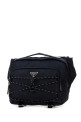 Dark blue Re-Nylon Prada Speedrock belt bag Blue PRADA (2VH2012DMG)