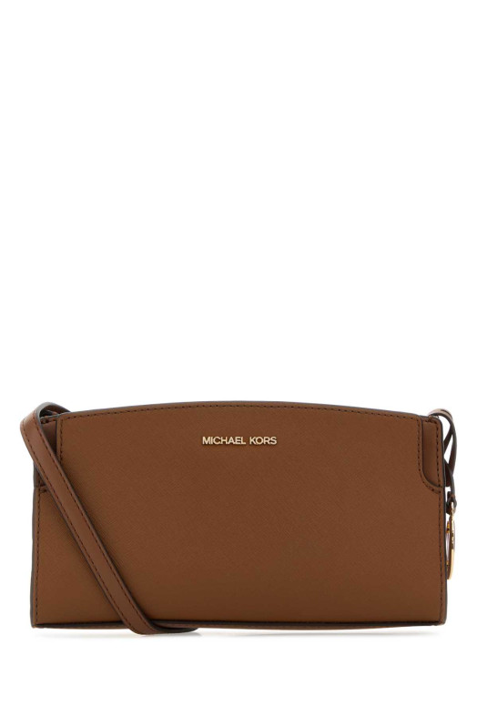 Brown leather Becca crossbody bag Black MICHAEL BY MICHAEL KORS (32R6GQ6C1L)