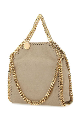 Sand shaggy deer micro Falabella handbag STELLA McCARTNEY (391698W9355)