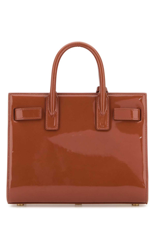 Brick leather nano Sac De Jour handbag SAINT LAURENT (398711AAD16)