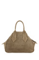Dove grey suede small Yasmine handbag VIVIENNE WESTWOOD (4703000MWL007E)