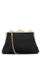 Black leather Granny Frame handbag VIVIENNE WESTWOOD (4B010007WL001N)