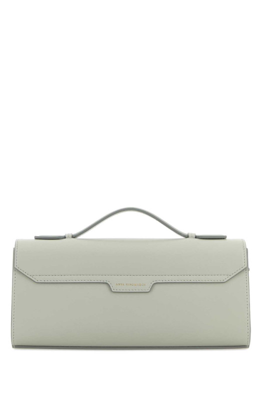 Pastel light blue leather Mortimer handbag ANYA HINDMARCH (5050925204156)